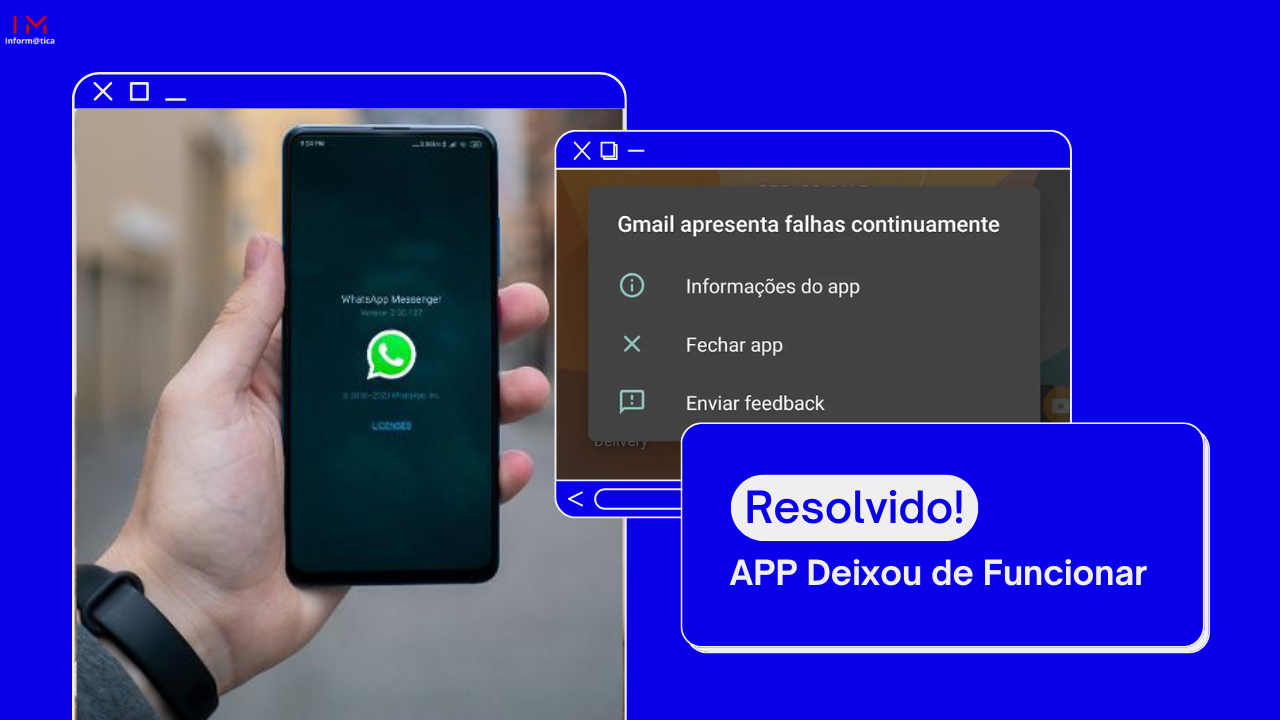 “Aplicação deixou de funcionar”. Veja como resolver