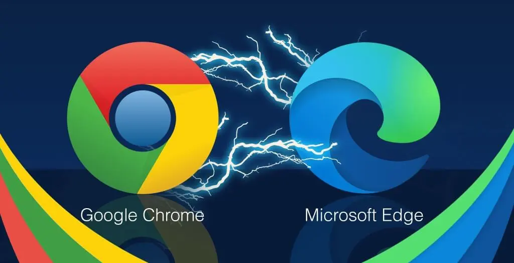 Você está visualizando atualmente Edge afirma que o Google Chrome contém software malicioso