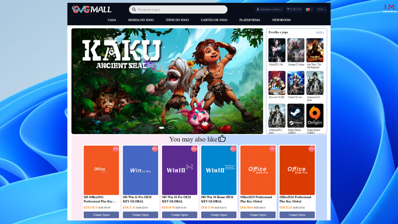 No momento, você está visualizando Onde comprar chaves digitais baratas? Windows 11 a 18,22€