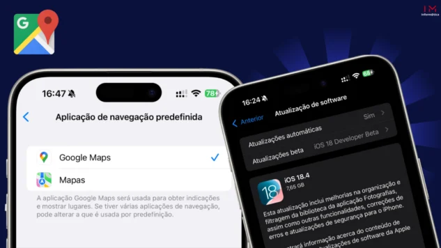 iPhone: já pode definir o Google Maps como a app padrão