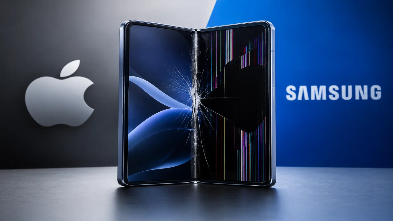 You are currently viewing iPhone Duo: ecrãs partidos e ataque da Samsung