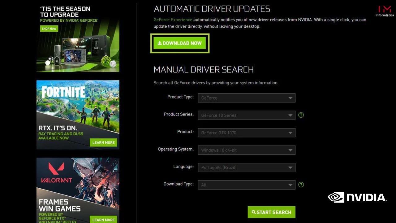 atualizar drivers