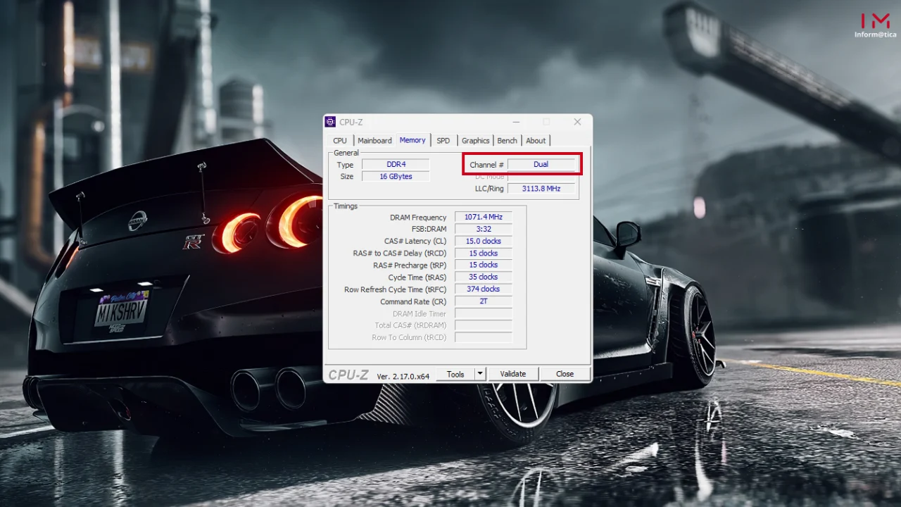 cpu-z dual channel