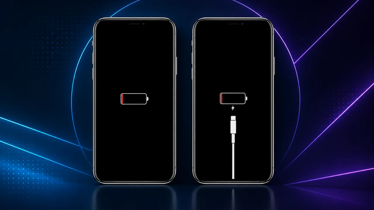 iphone não carrega