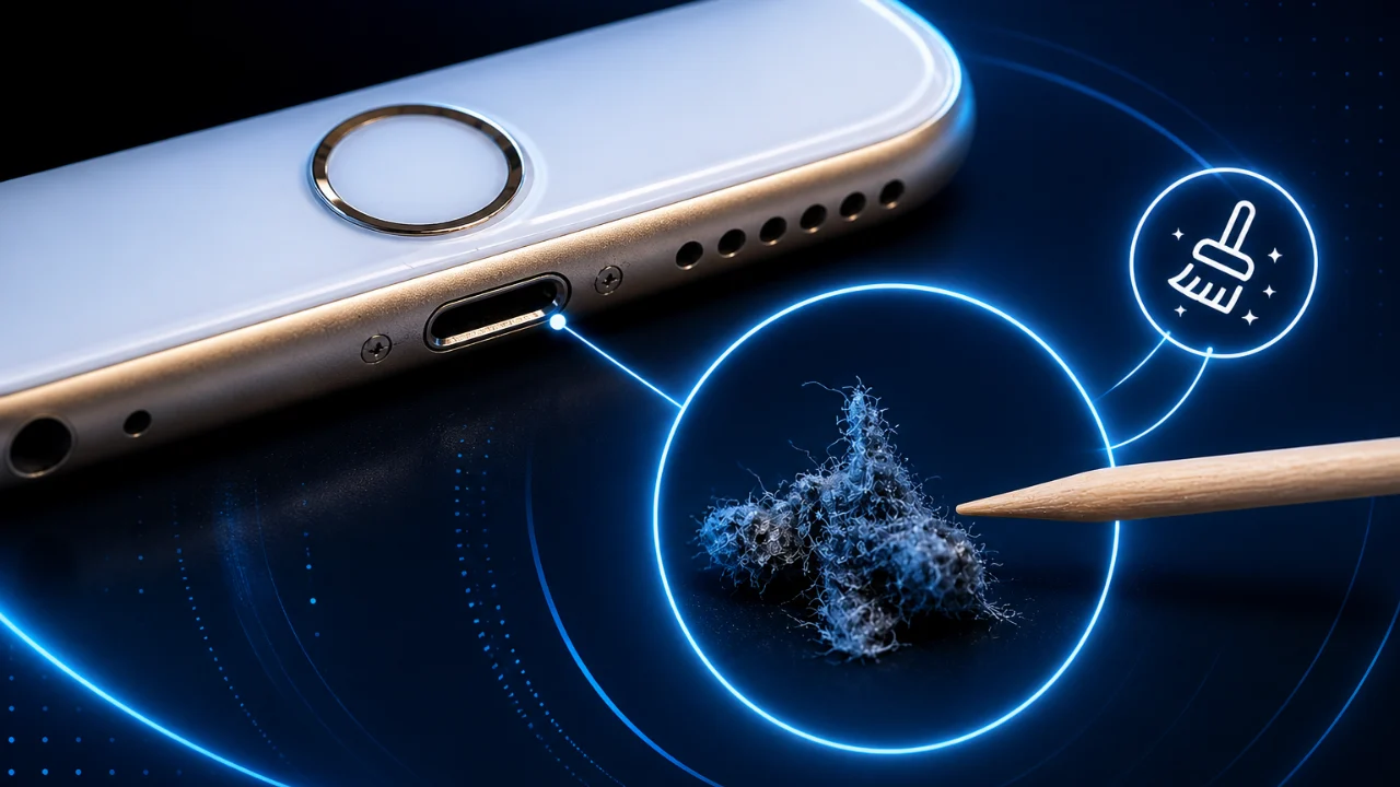iphone não dá sinal de carregamento